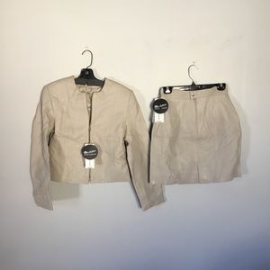 Aricci Two Piece Blazer and Skirt Business Set